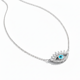 Glamour Evil Eye Marquise Necklace