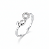 Love's Embrace" Open Band Ring