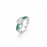 Twist Engagement Ring