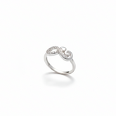 Infinity Heart Sparkle Ring