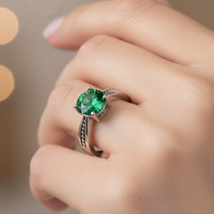 Mystic May" Statement Ring