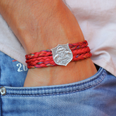 Rajputana Solanki Warrior Silver Moli Bracelet