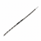 The Alternating Bar Link Bracelet