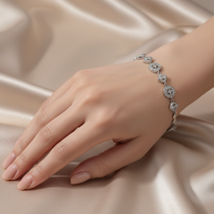 Celeste Sparkle Silver Bracelet – 92.5 Sterling Silver