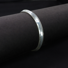 Plain & Simple Silver Kada for Men
