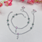 Elegant Ghungroo Silver Payal
