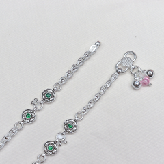Elegant Ghungroo Silver Payal