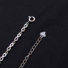Infinity Charm Chain Bracelet