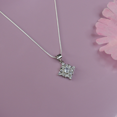 Shiny Square Spark Pendant