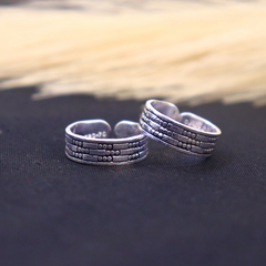 Classic Silver Band Toe Ring