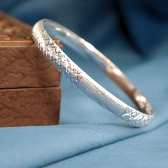 Modern Charm Silver Kada