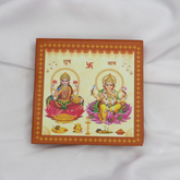 999 Purity Silver Coin featuring Maa Lakshmi and Lord Ganesha.