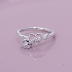 Infinite Love Heart Ring