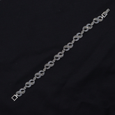 Elegant Silver Charm Bracelet