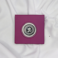 999 Purity Silver Coin: Divine Trimurti (Lakshmi, Saraswati, Ganesha)