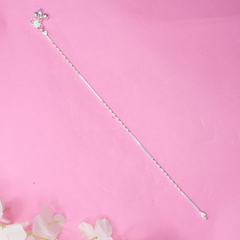 Elegant Silver Thin Anklet