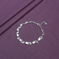 Silver Butterfly Charm Bracelet