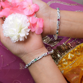 Classic Elegance Silver Bangle