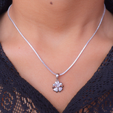 Blossom Shine Silver Pendant