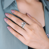 Regal Crown Silver Ring
