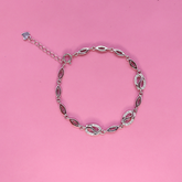 Cute Charm Silver Bracelet
