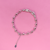 Aesthetic Hearts Chain Bracelet