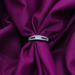“Eternelle Elegance” Dual Band Diamond Ring