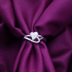 Eternal Heart Infinity Ring