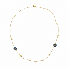 18K Gold Long Chain