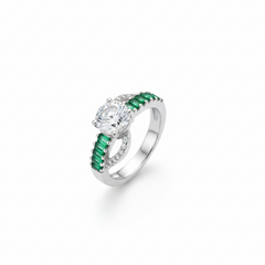 Twist Engagement Ring