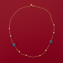 18K Gold Long Chain