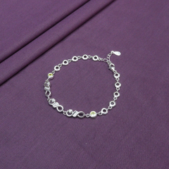 Elegant Silver Infinity Bracelet