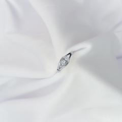 Twinkle Charm Silver Ring