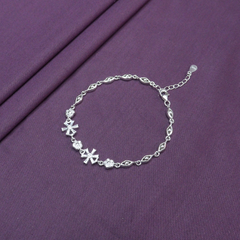 Elegant Silver Charm Bracelet