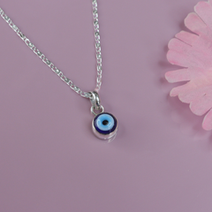 Blue Aura Evil Eye Pendant