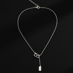 The Secret Love Letter Drop Necklac