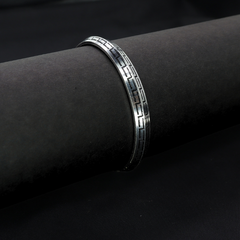 Modern Silver Kada for Men