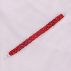 Silver Braided Moli Bracelet