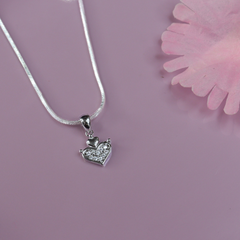 Silver Feeling Heart Pendant