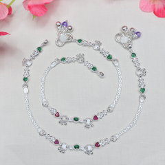 Classic Silver Payal