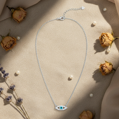 Sparkle Evil Eye Protection Necklace