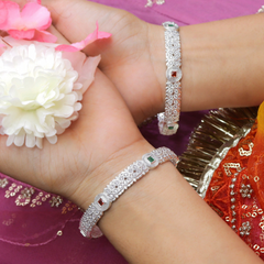 Elegant Daily Wear Silver Bangle