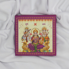 999 Purity Silver Coin: Divine Trimurti (Lakshmi, Saraswati, Ganesha)