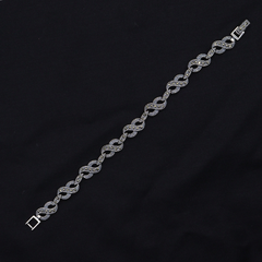 Elegant Silver Charm Bracelet