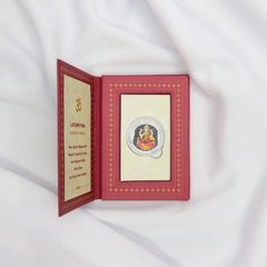 999 Purity Silver Coin of Maa Lakshmi
