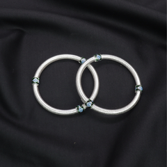 Simple & Elegant Baby Silver Kada