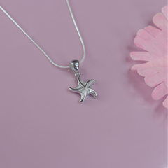 Ocean Star Silver Pendant
