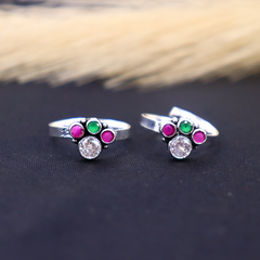Trio Charm Toe Ring