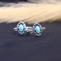 Blue Essence Toe Ring