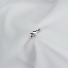 Trinity Leaf Silver Ring
